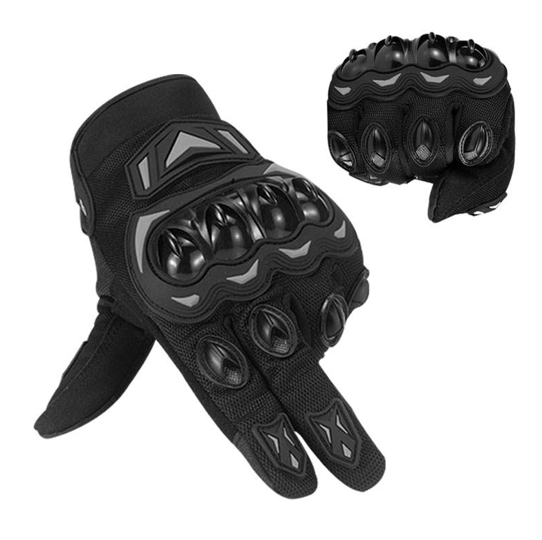 Oem Custom Outdoor Sports Non Slip Full Finger Touch Screen Motor Bicycle riding gloves Mens Motocross motorcycle racing gloves
