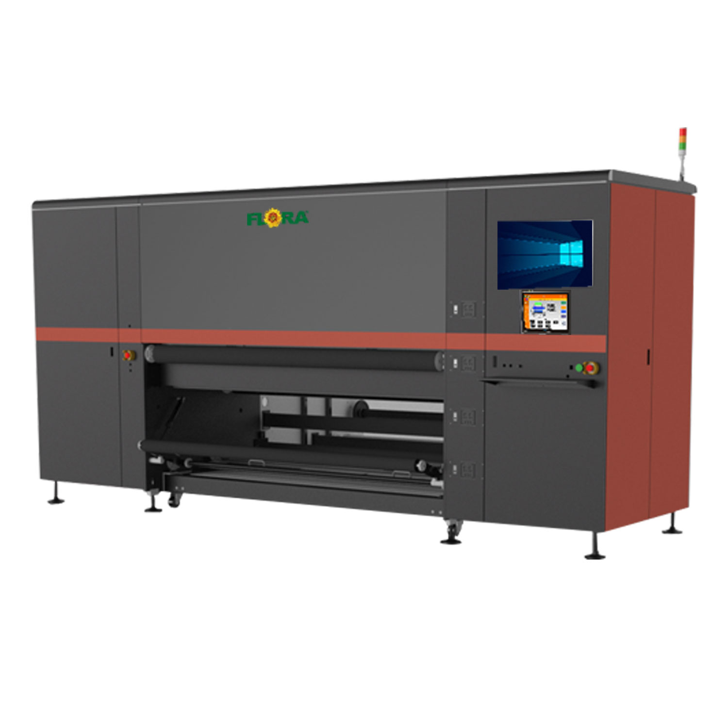 Flora 6 Color Inkjet Printing Epson Industrial Dye Sublimation Printing Machine Direct to Cloth Fabric Cotton Textile Printer