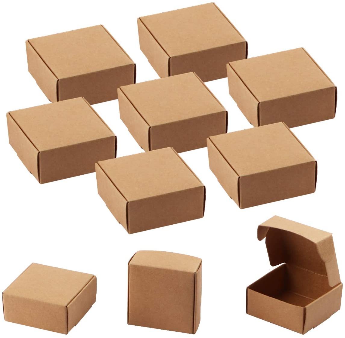 Wholesale Customized Kraft Paper Boxes Mailing Boxes for Small Items Corrugated Cardboard Boxes