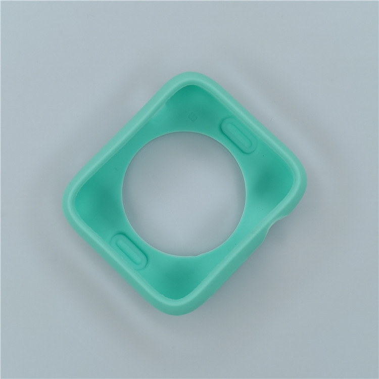 Dana Soft Silicone Apple Watch Cover Frame Protection Bumper Apple Watch Band Case for iWatch 6 5 4 3 SE