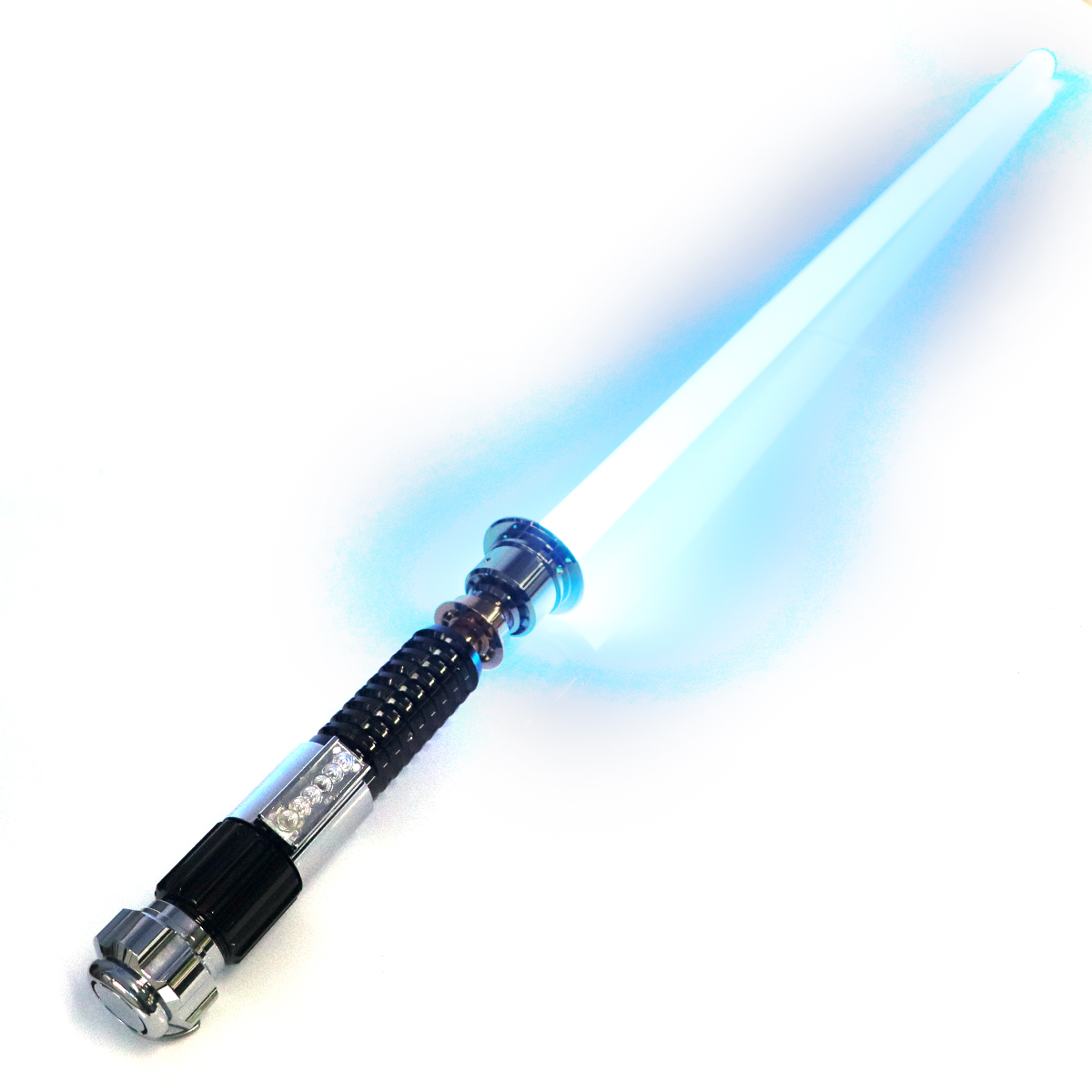 Световой меч LGT SABERSTUDIO Оби wan с плавным поворотом, тяжелые Дуэльные лезвия, изменение цвета, 9 наборов, звуковая шрифт имеет блокировку blaster