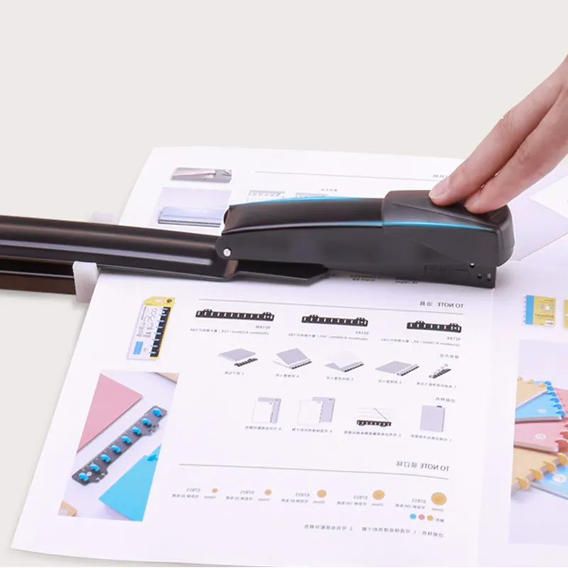 Long arm labor saving stapler 20 sheets manual paper stapler