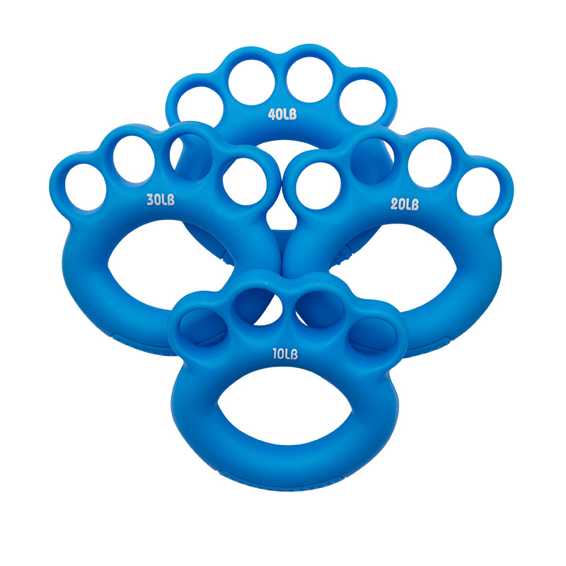 Portable Silicone Hand Grip Ring Hand Muscle Grip Training Hand Exerciser Strengthener
