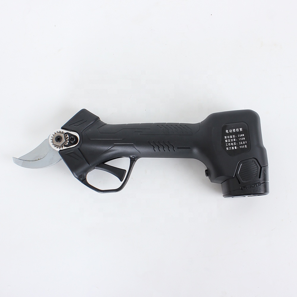25MM 16.8V cheap hand tool tree electric cutter pruner for gardenning