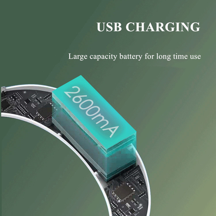 Горячая продажа мини usb Перезаряжаемый и портативный карманный Спорт беззвучный шейный вентилятор handsfree для улицы для Америки и Англии