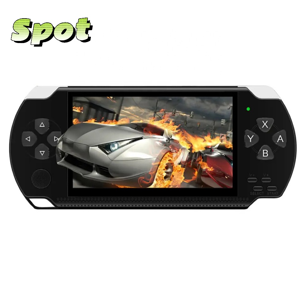 Портативная игровая консоль X6, экран 4,3 дюйма, 128 бит, игровые консоли, игровой плеер, настоящая 8 ГБ для PSP, видео, электронной книги