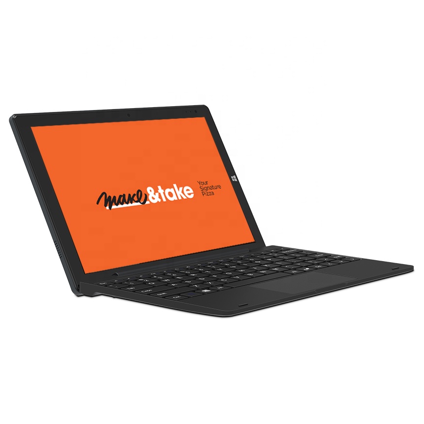 Завод мини лаптопы 10 дюймов 2-в-1 планшет с клавиатурой oem win 10 tableta