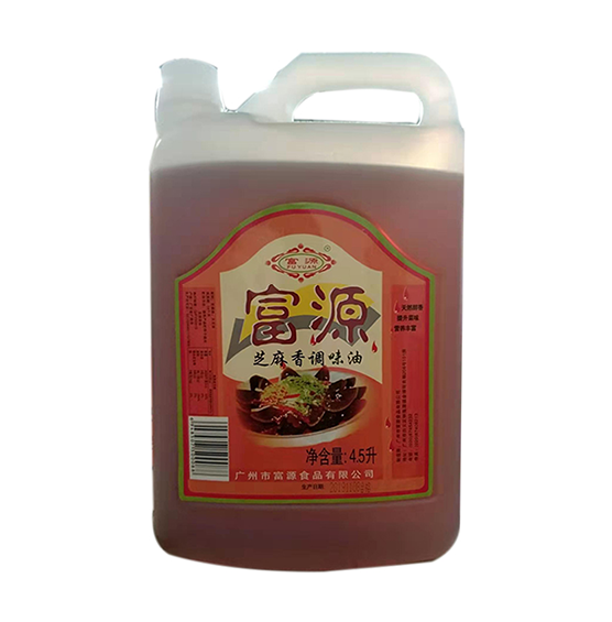 Отличная цена, масло кунжута, натуральный аромат 4.5л Fuyuan, смешанное масло кунжута
