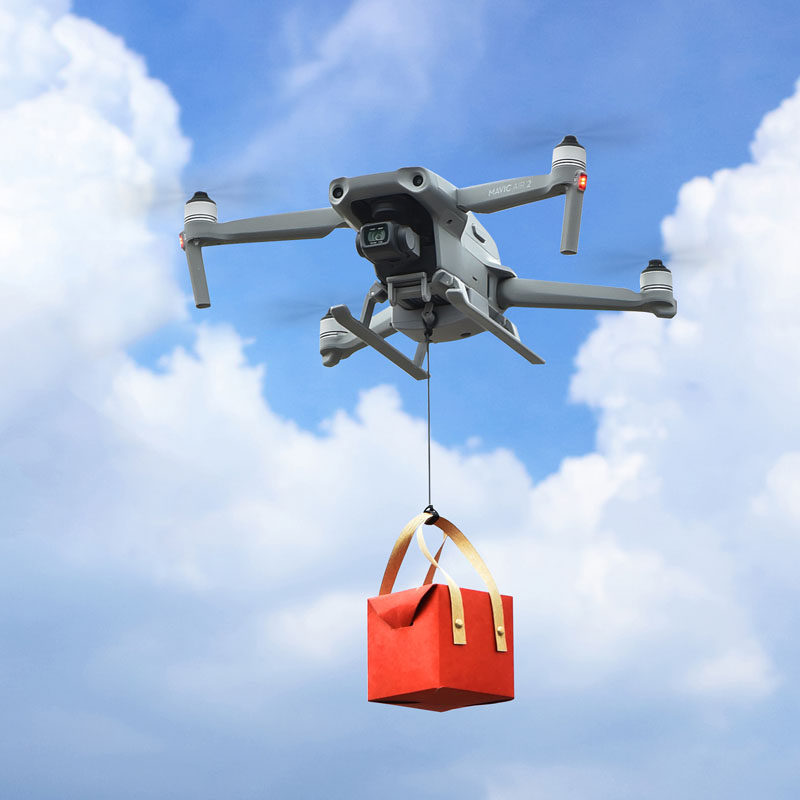 Быстросъемное устройство для посадки дрона Mavic Air 2, система прямых падений, устройство для доставки с полезной нагрузкой для DJI Air 2S, аксессуары для дрона