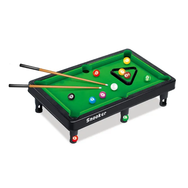 Plastic mini sports bar billiards game toy pool table snooker toy HC467832