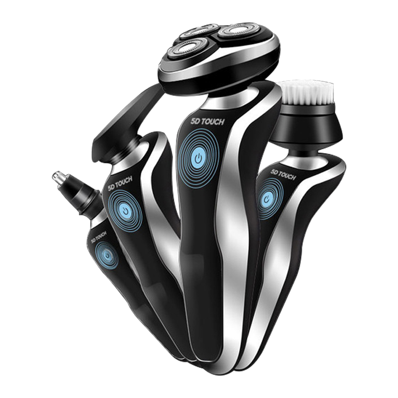 Rechargeable and replacement facial razor blade barber equipment mini hair shavers and trimmers men with lcd display