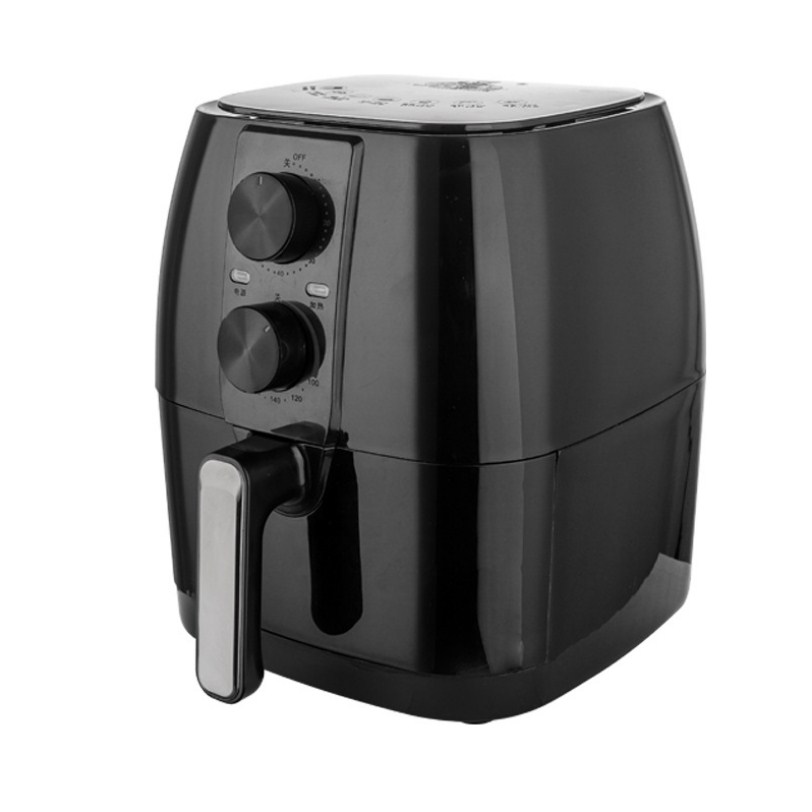 1500W 4.5L Touch Screen electric digital Deep Fryer No Oil Air Fryer With Nonstick Basket