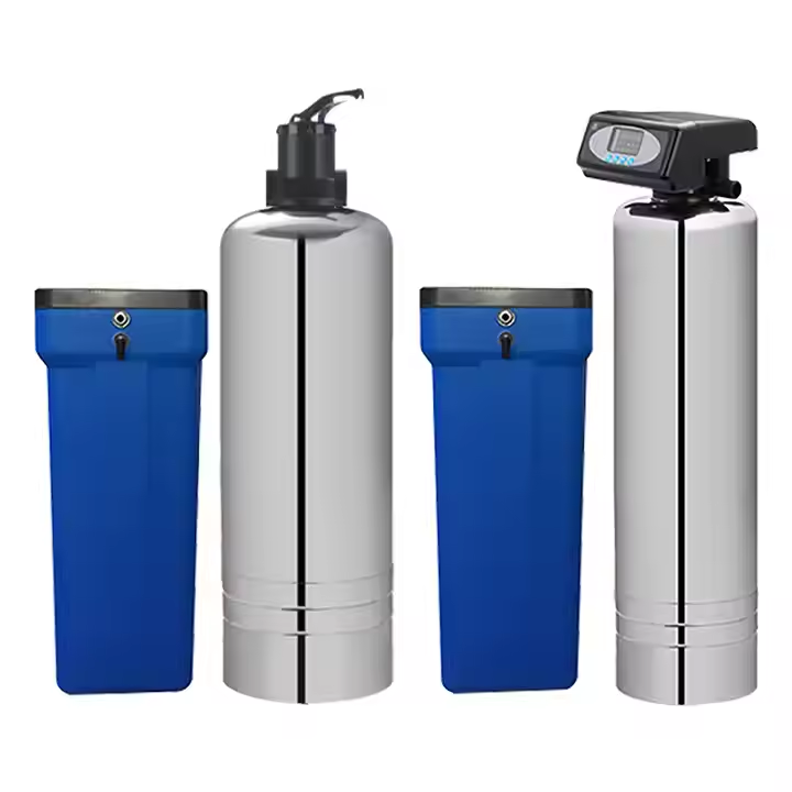 AUTO magnetic industrial water softener salt whole house water filter automatic water softener system for home