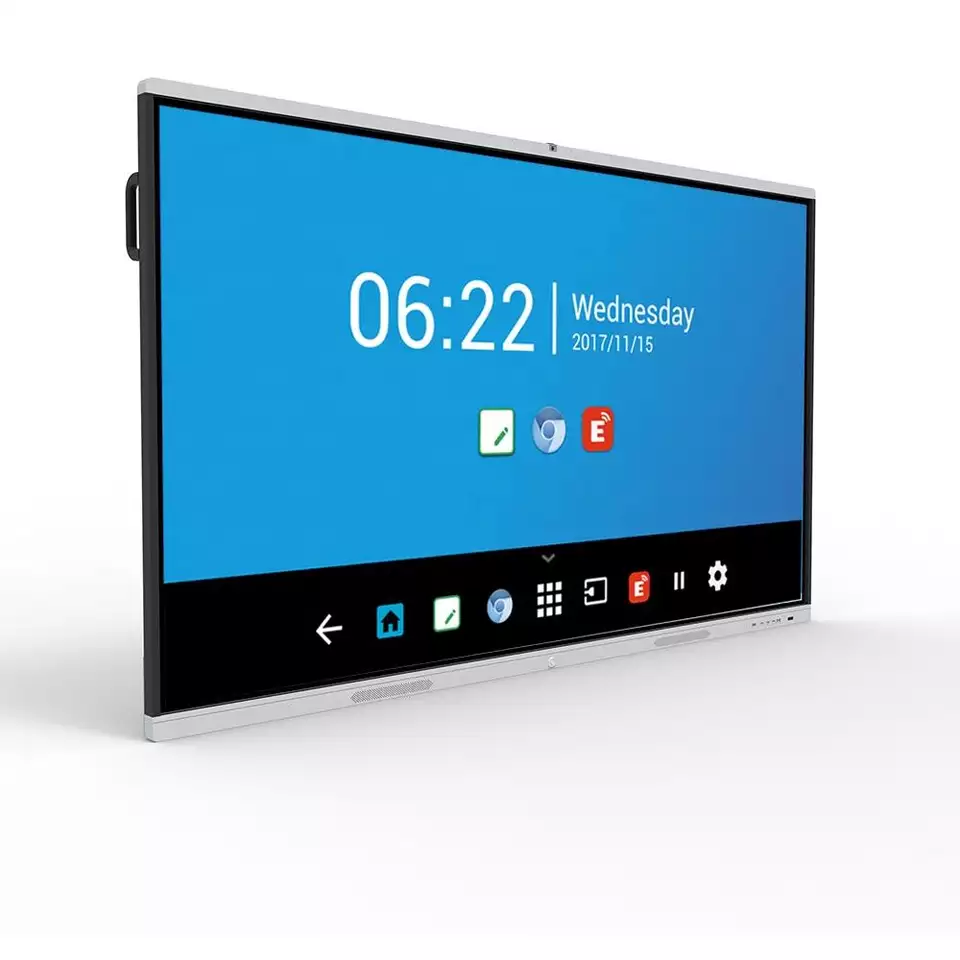 55 65 49 86 inch Indoor Wireless Control 20points Multitouch Smart Board Smart Electronic Whiteboard Interactive Flat Panel