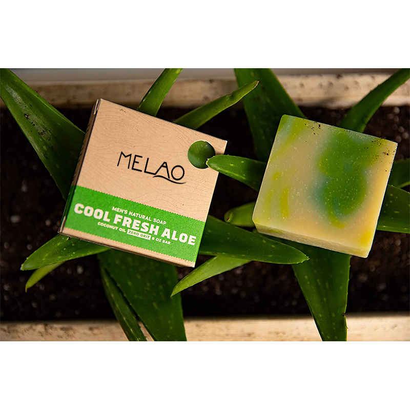 OEM private label custom natural organic deep cleansing skin whitening exfoliating bar soap for men