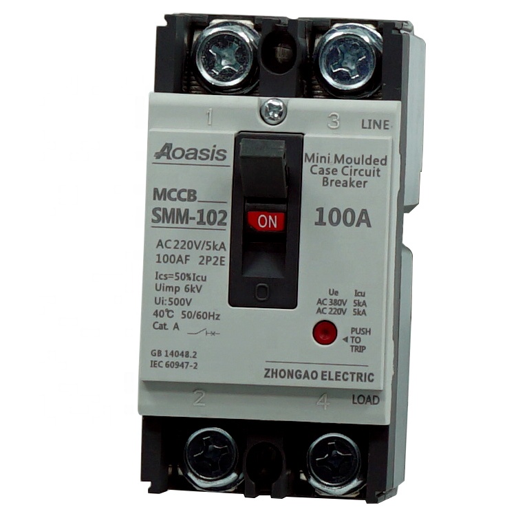 SMM-102 100A 3p металлический распределительный ящик аксессуары mccb rcb etn автоматический выключатель