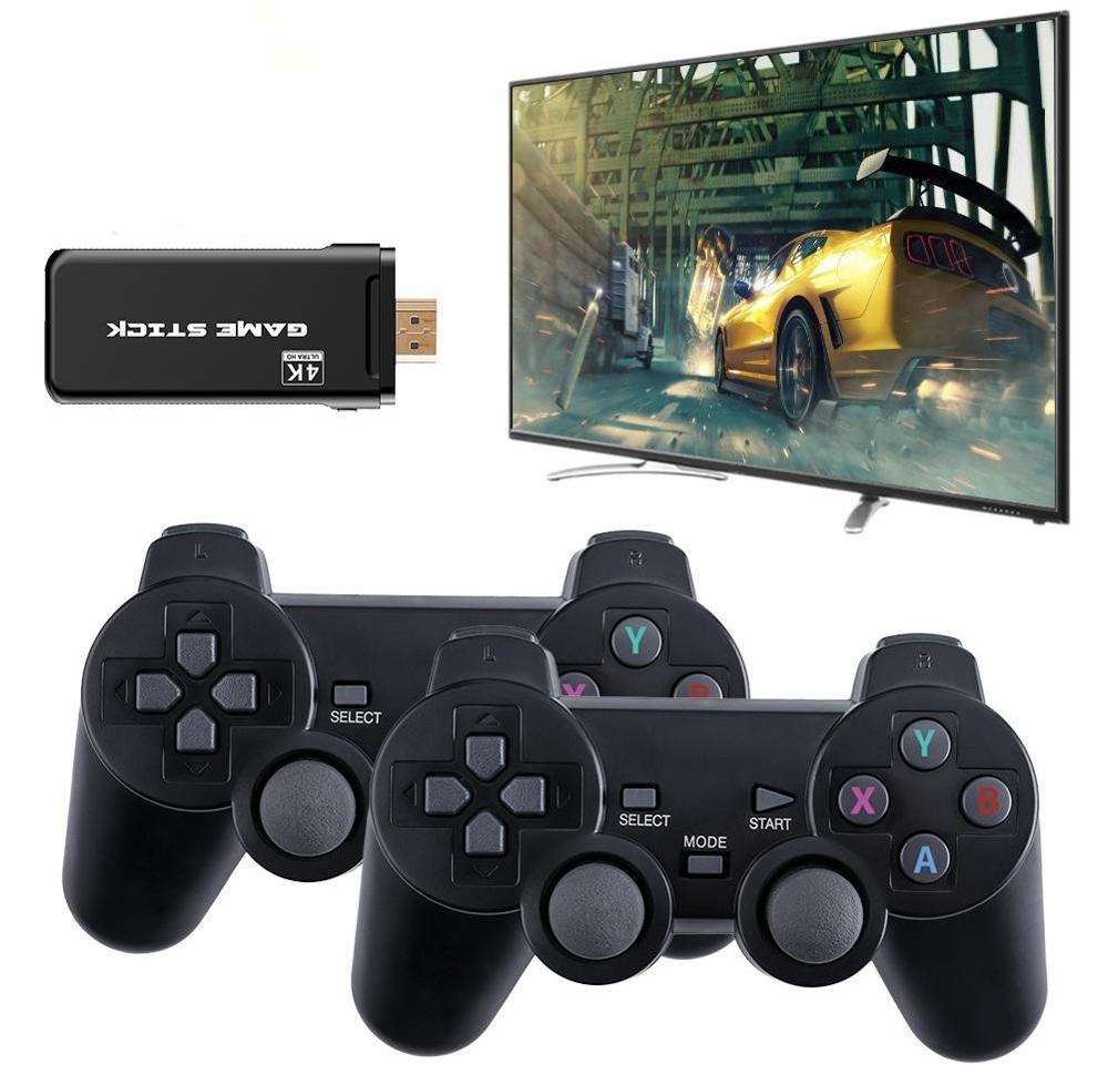 4K Игровая USB Беспроводная консоль 3500 Классическая Игровая приставка с HDMIi выходным двойным плеером