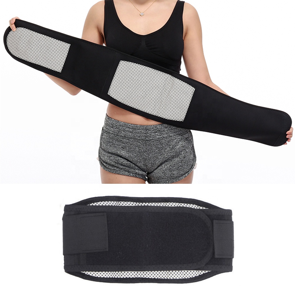 Adjustable tourmaline self heating therapy waist support self heating waist support belt therapy health waist belt