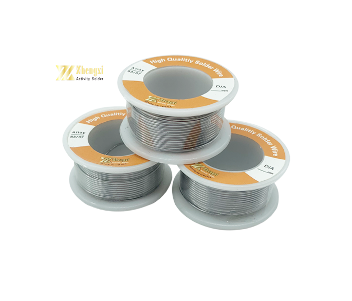 Zhengxi 25g High purity 60/40 solder wire Low-temperature melting point with high purity 0.6mm 0.8mm 1.0mm activity solder