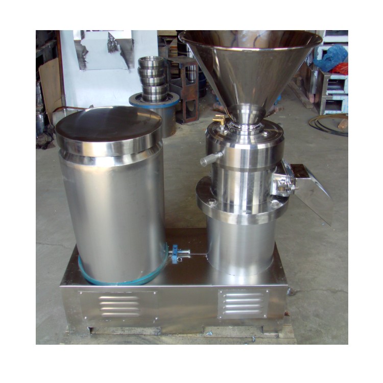 Vertical type food peanut butter soybean cream colloidal mill peanut butter