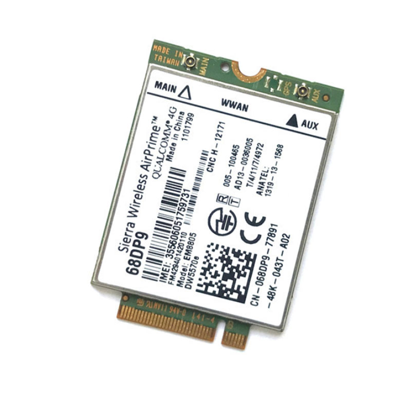 Разблокированный беспроводной адаптер для Sierra Wireless Airprime 7KC0X 068DP9 для DELL EM8805 DW5570e WWAN HSPA NGFF 4G, модульная карта