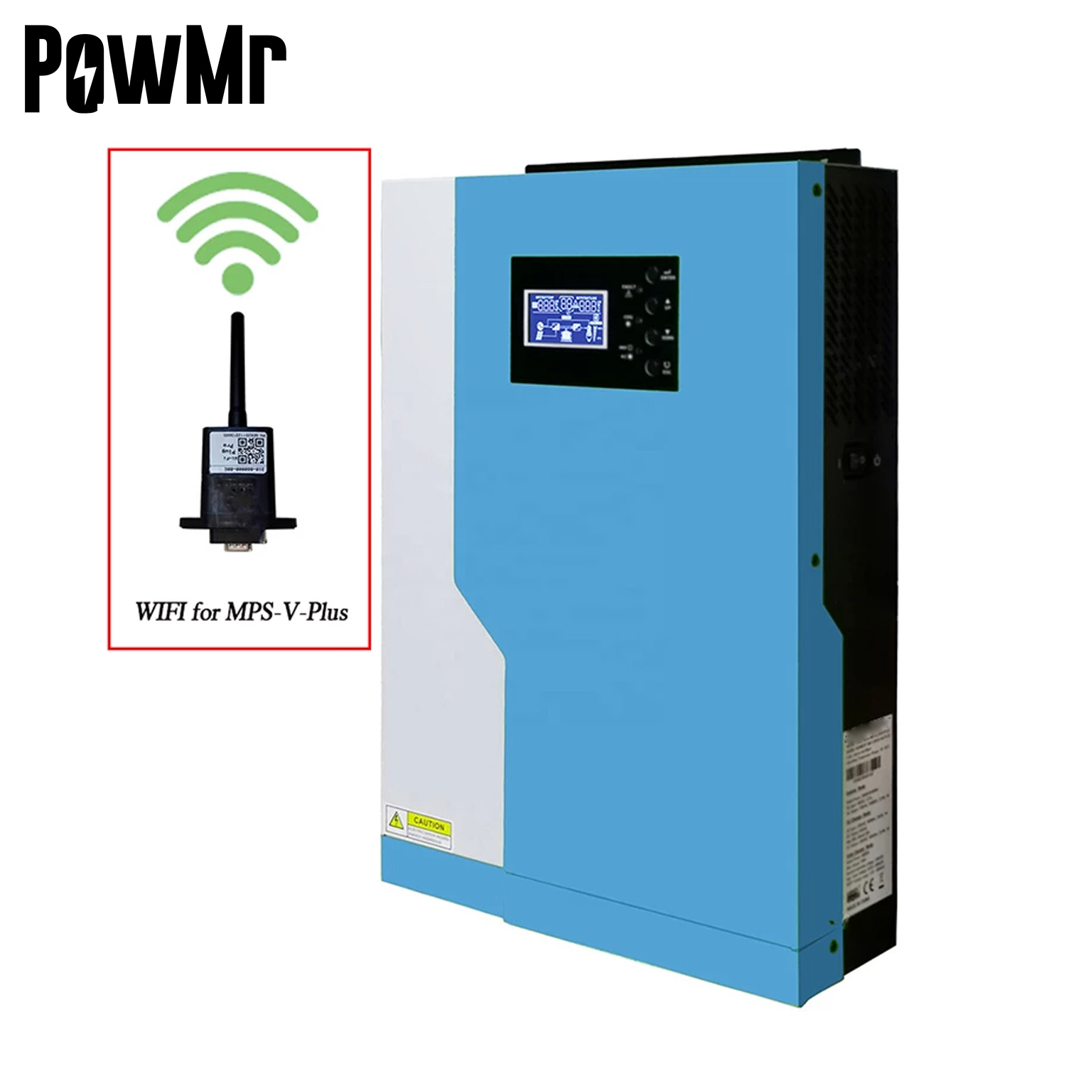 2021 PowMr VM II Plus 3.5KW 5.5KW DC Input120-500VDC без батареи солнечный инвертор решетки 5.5KVA MPPT Гибридный солнечный инвертор