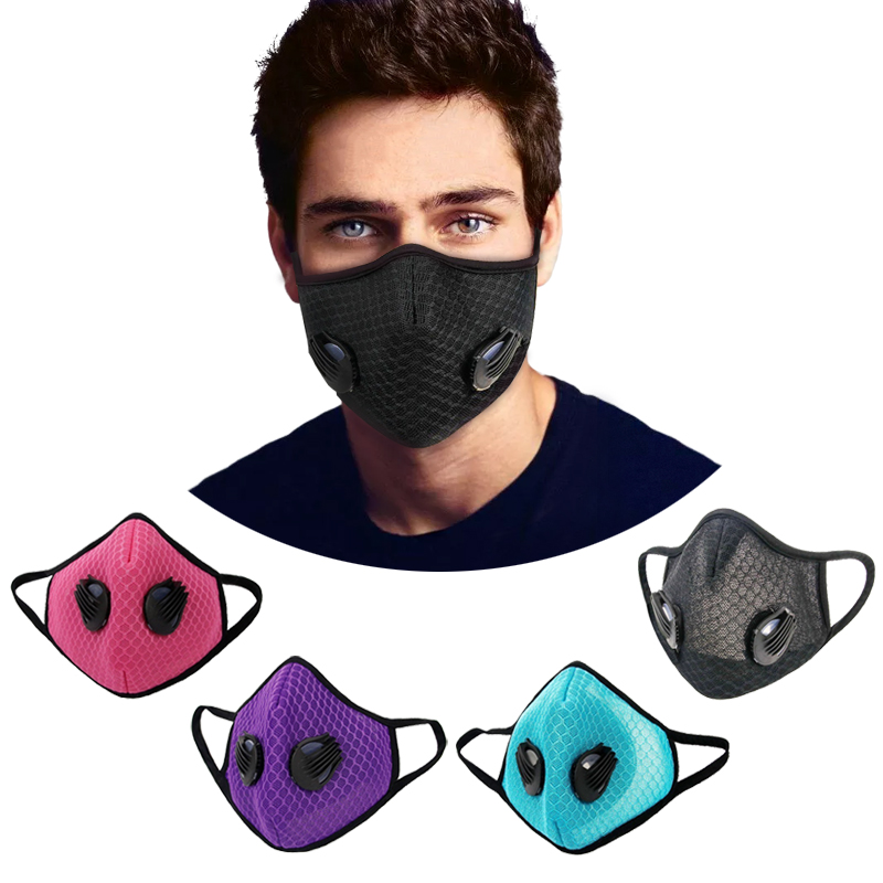 black moto concepteur de sport luxe lavable facial fitness masque lifting caoutchouc