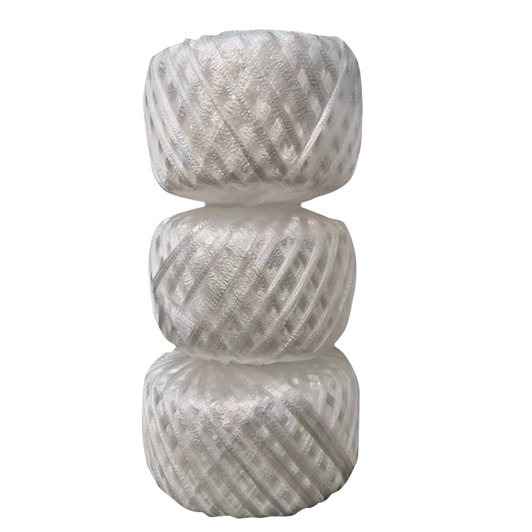 Automatic split film ball bobbin winder plastic rope making and winding machines for sale