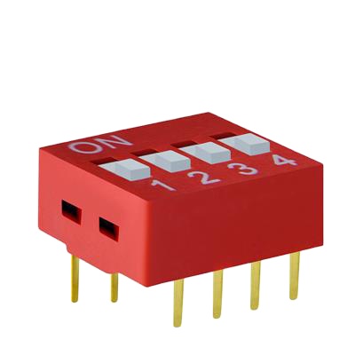 DIP Switch 4 Position