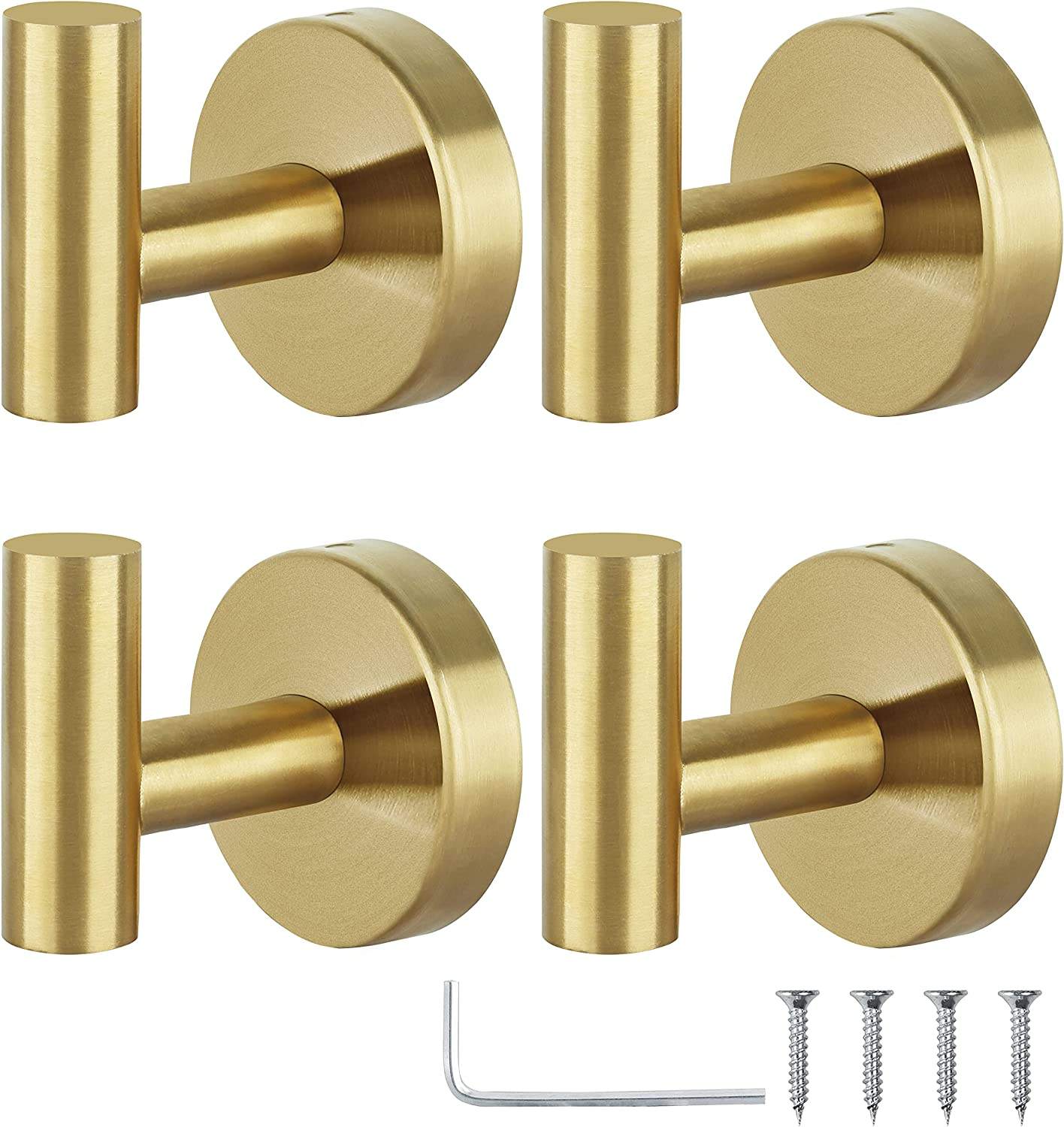 Bathroom Coat Hook Robe Hook Stainless Steel Towel Hooks