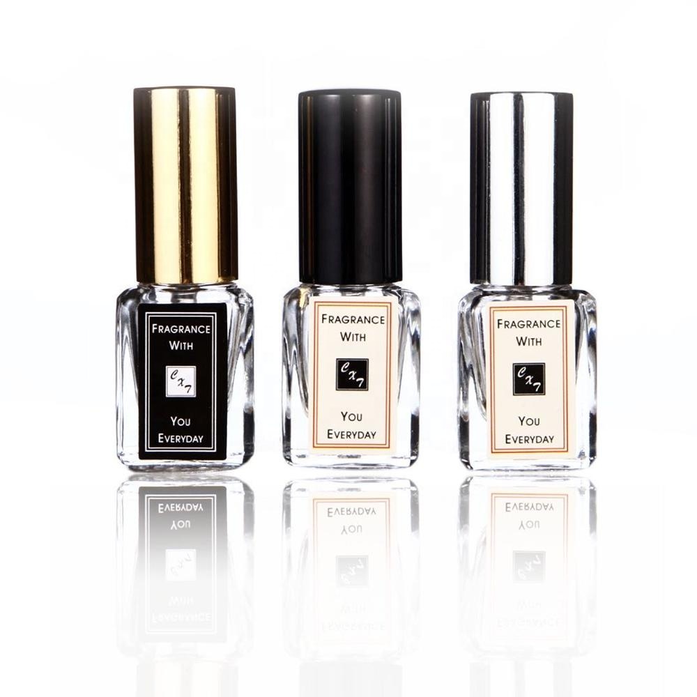 Мини Путешествия Духи бутылки для образцов 5ml прямоугольная многоразового духи в стеклянном флаконе бутылка-спрей
