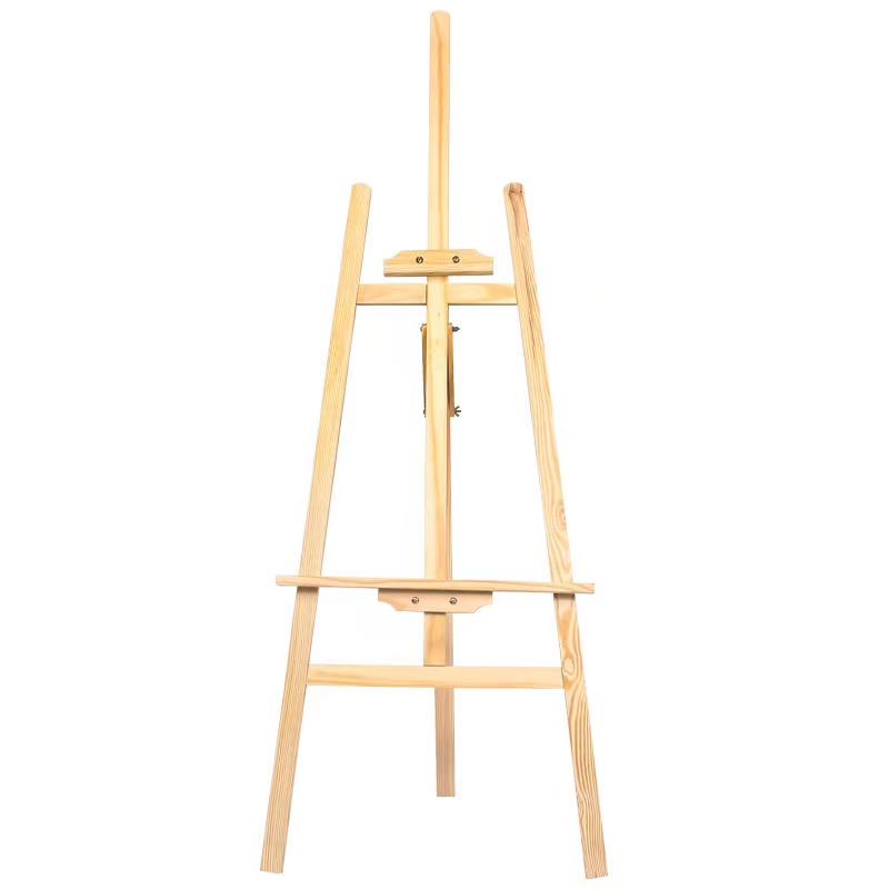 Multi-specification wooden easel for art students for children's art painting shelf wooden display stand art easel stand