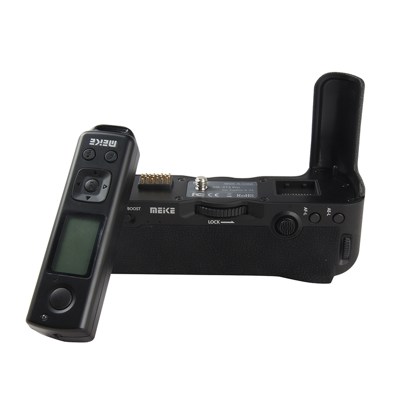Meike MK-XT3 Pro вертикальный съемный батарейный блок для ЖК-дисплея с подсветкой Fujifilm Fuji XT3 X-T3 с 2,4 г Гц Беспроводной пульт дистанционного управления как VG-XT3