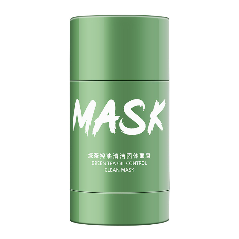 Линейка товаров HXY OEM ODM частной марки, 40 г, лечение акне, Освежающая маска, палочка для глубокого очищения, контроль жирности, зеленая маска-палочка