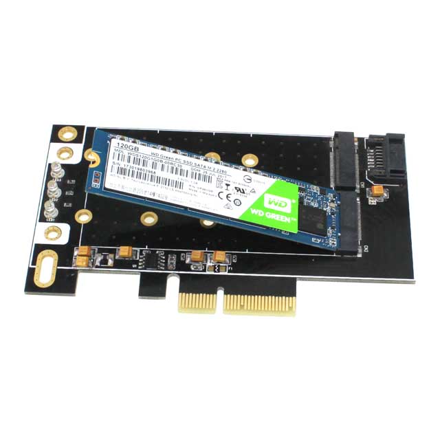 2 слота адаптер карты M key M.2 NGFF SSD PCI-E X4 Адаптер B key M.2 NGFF SSD SATA