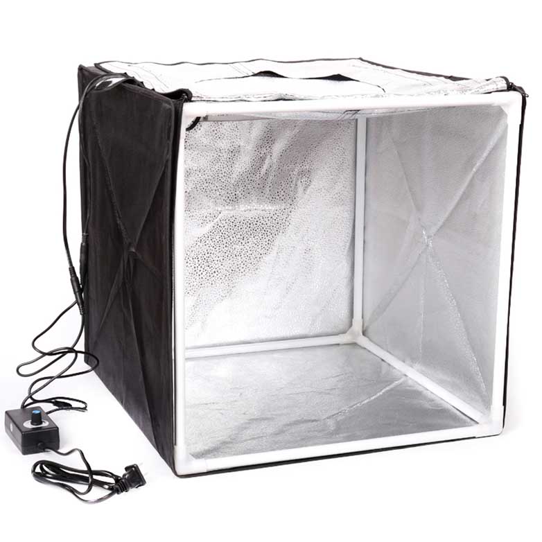 80*80*80 см 31,5 Дюймов фото настольная световая коробка LED Портативная фотостудия палатка для съемки