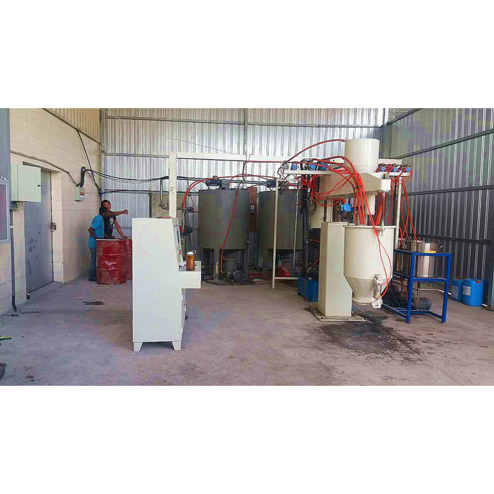 Factory wholesale high quality Lc-2000 Automatic box type block sponge foaming machine