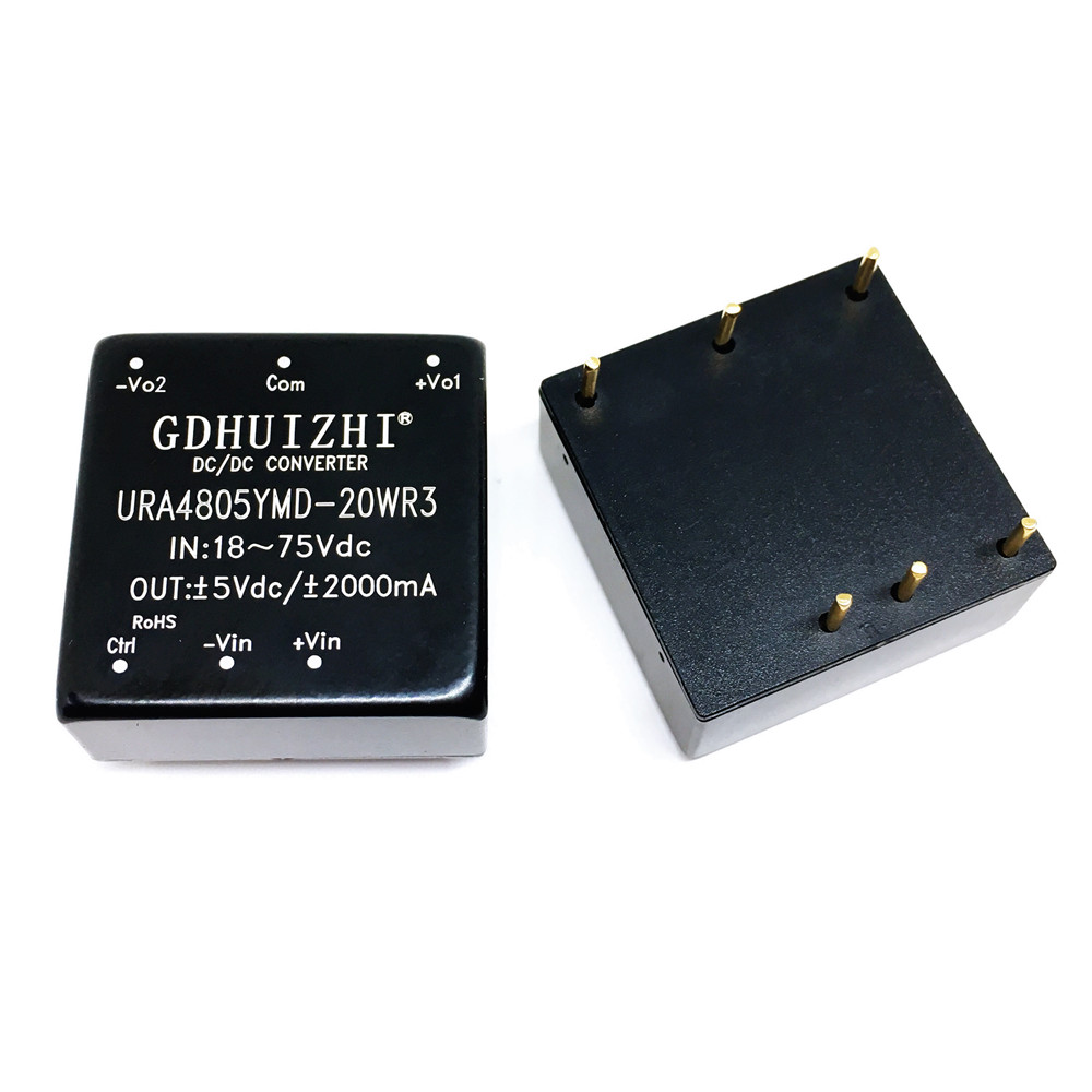 URA4803YMD-20WR3 gdhuizhi оригинальный изолированного источника питания входное напряжение 18-75V Выход +/-3,3 V 20W модуль питания