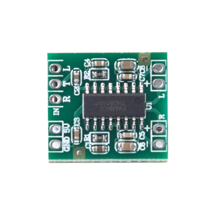 Плата усилителя мощности Gold-8403 класса D 2x3 Вт, Модуль платы цифрового усилителя мощности