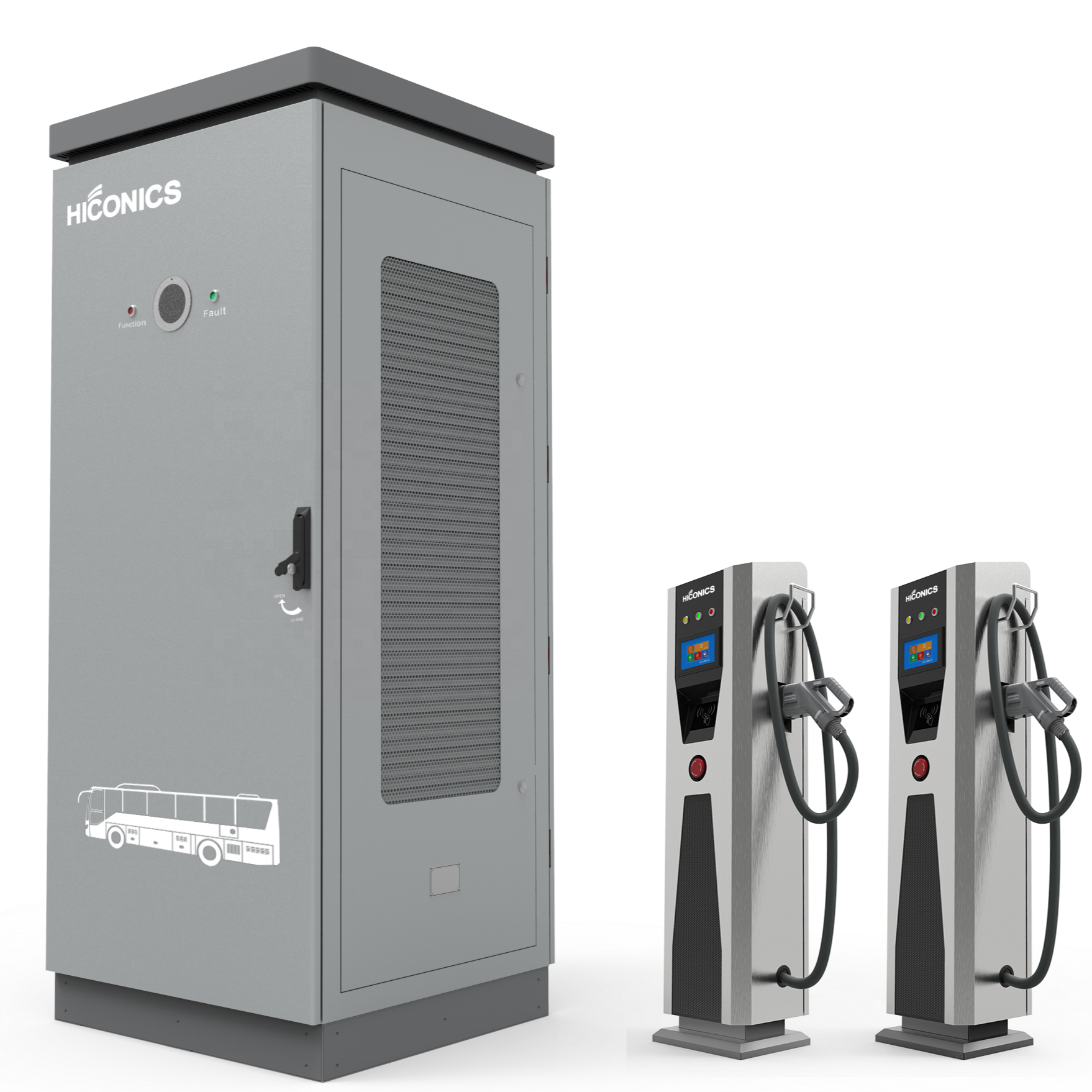 Hiconics кВт ocpp1.6j коммерческий электрический автобус быстрое зарядное устройство постоянного тока для электромобилей раздельный Тип зарядная система для электромобилей
