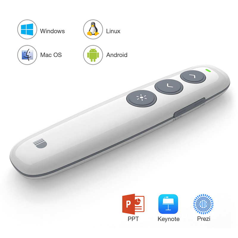 Wireless Remote Red Laser wireless Pointer virtual Presenter Pen USB RF Control PPT Powerpoint Presentation r400