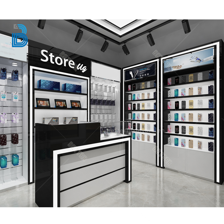 2019 FactoryCell Phone Accessories Cabinet Display Stand For Mobile Phone Shop Decoration