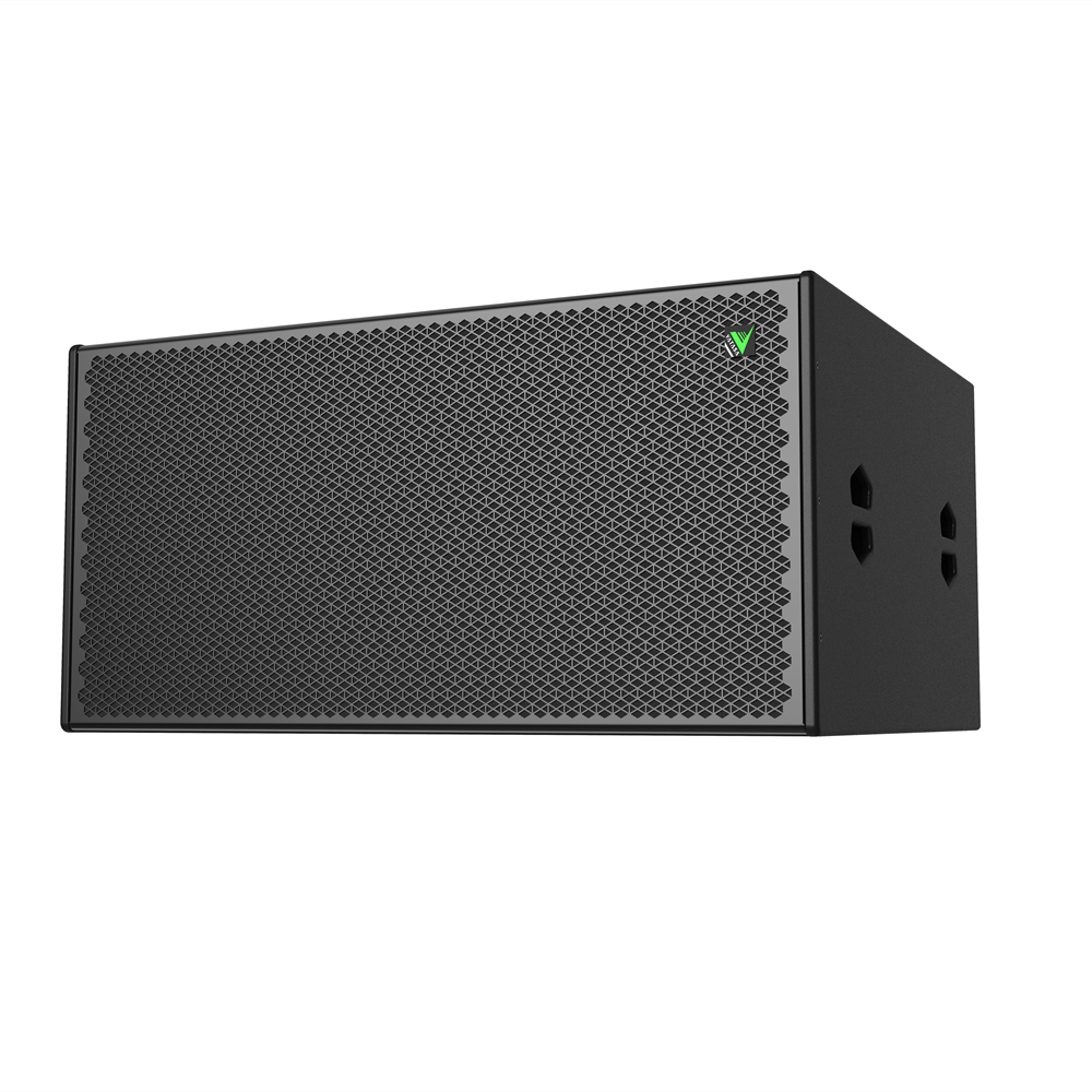 Vatasa Профессиональный 2400 Вт Dual 18 дюймов DJ НЧ-динамик сабвуфер деревянный динамик