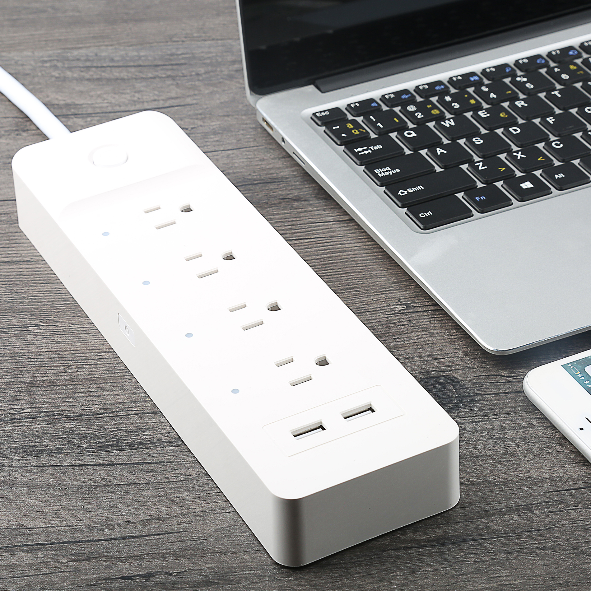 МП зоны bekey нам smart wifi удлинитель alexa, у нас мощность доска 4 Сетевая розетка с 2 USB зарядная станция мобильного телефона USB