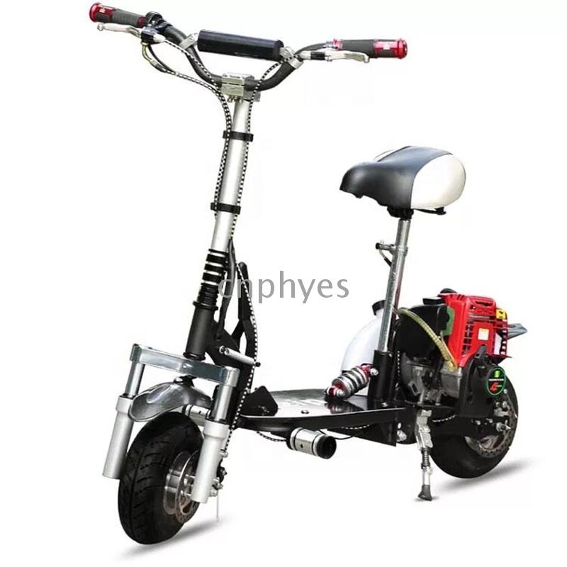 Новейший 49cc 4 тактный бензиновый скутер газовый взрослый