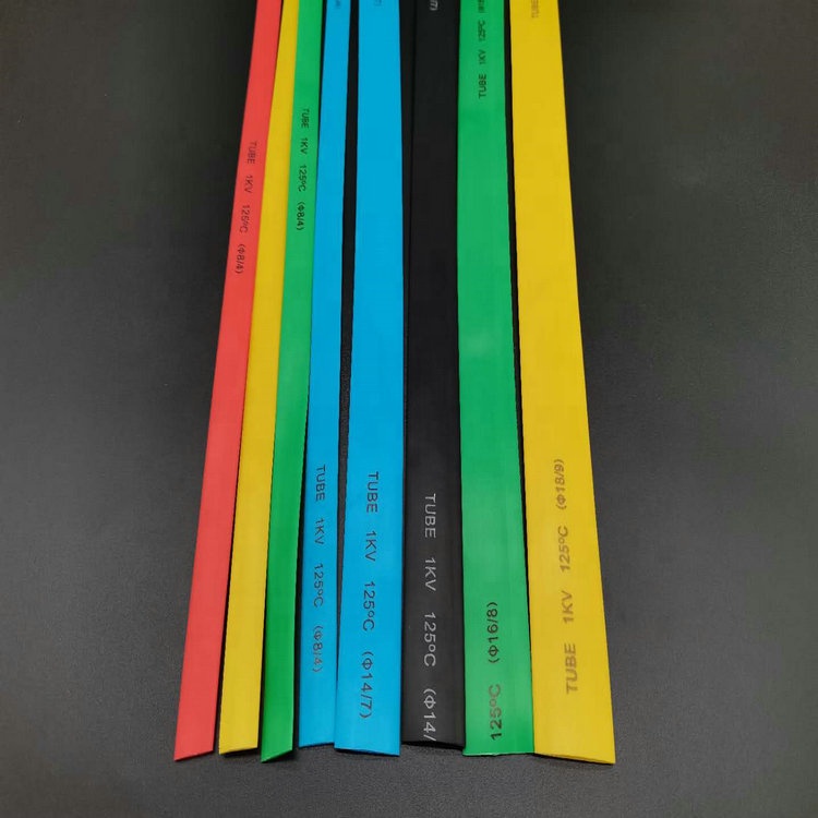 High Quality heat shrinkable sleeves pvc 4 ten clear heat-shrinkable sleeve combination