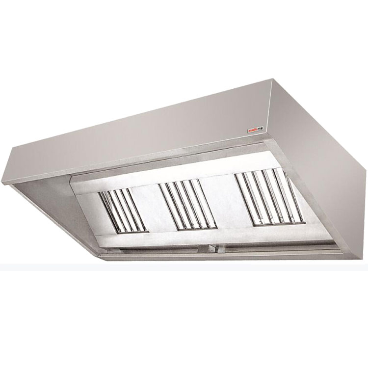 Custom Size Commercial Kitchen Stainless Steel Range Hood/wholesale price Heavy Duty British Kitchen Hood With Oil Filter