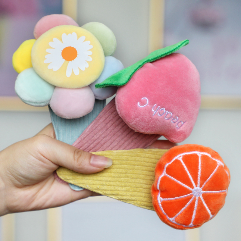 2020 Net red super large dinosaur forehead BB clip girl wash face bangs hair clip Fruit Headwear Hairpin Hair