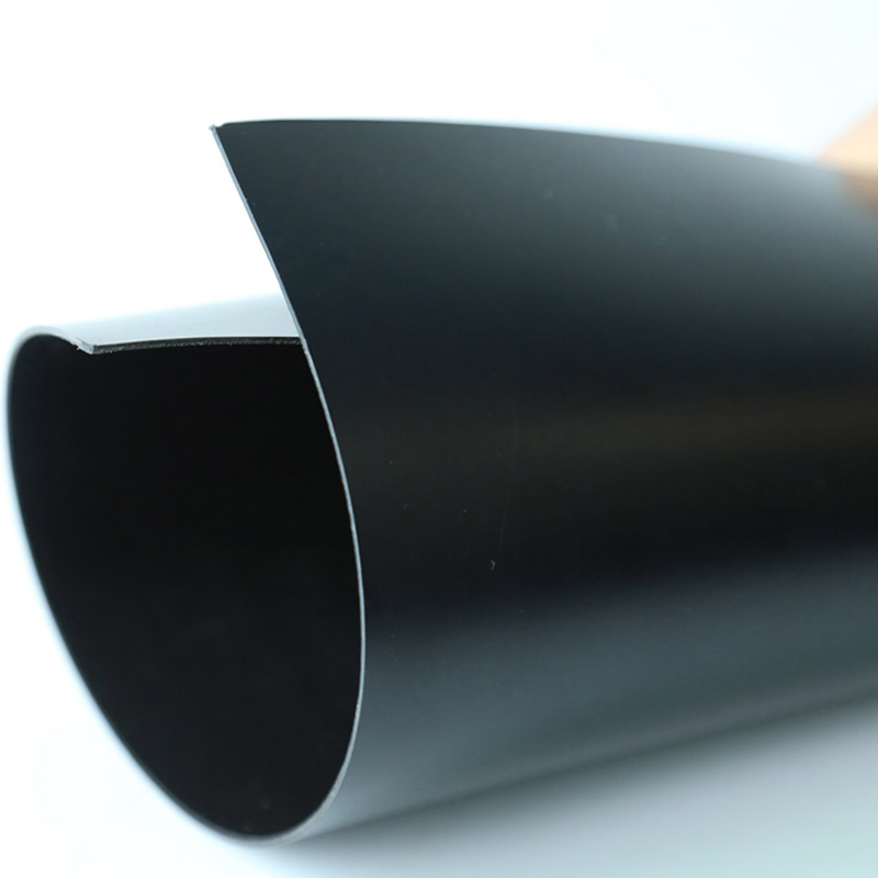 HDPE геомембрана водоем лайнер черный белый цвет