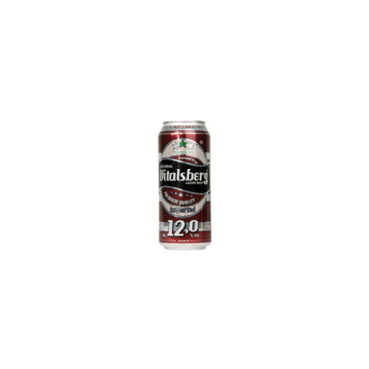 "" Vitalsberg "светлого пива консервы 12.0% VOL. ALC. 24X50CL